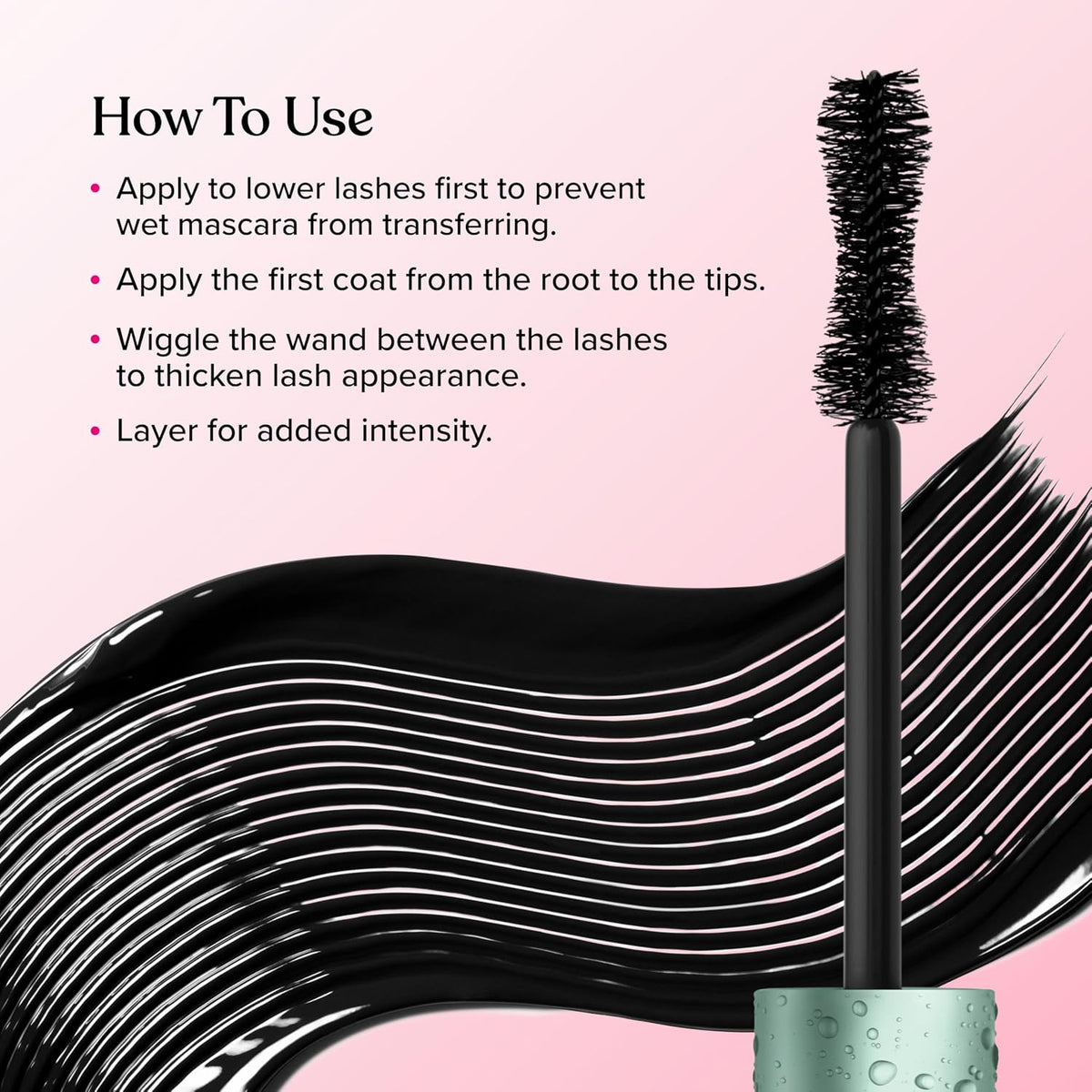 Too Faced Better Than Sex Waterproof Mascara | Volume + Length with Hourglass Brush