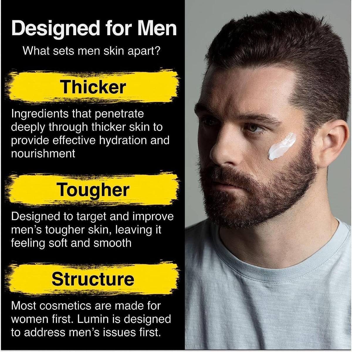 Lumin Smooth Operator Skincare Kit for Men | Face Wash Scrub & Moisturizer