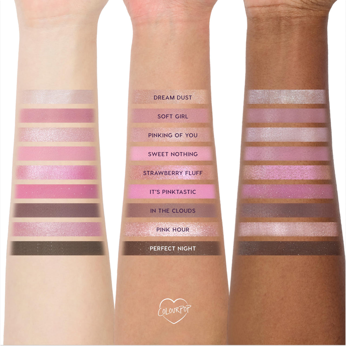 ColourPop Nude Mood Eyeshadow Palette - Brown & Copper Palette with Metallic and Matte Finishes - High-Pigment Eye Makeup with a Long-Wearing Formula (0.3 oz)