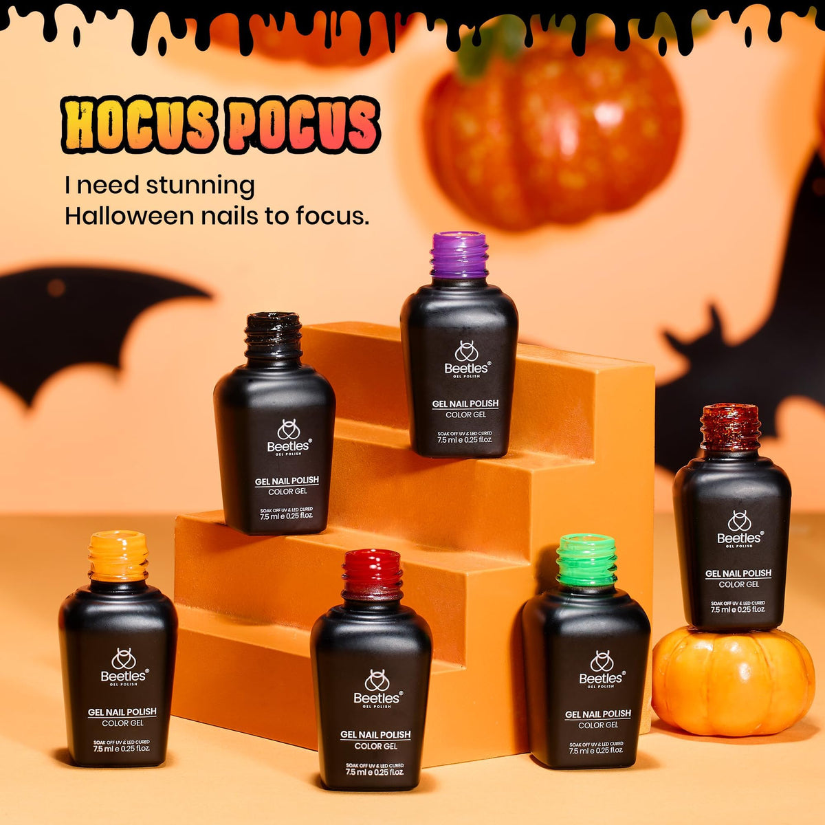 beetles Gel Polish Whispers of Love Jelly Gel Nail Polish Set, 6 Colors
