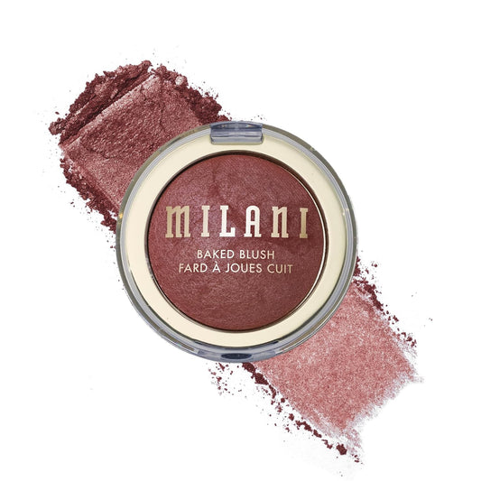 Milani Baked Blush, Makeup Powder Blush for Cheeks - Luminoso