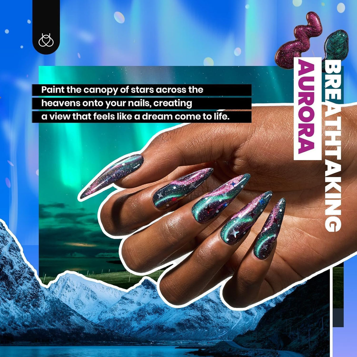 Beetles Fall Gel Polish Set, Fingertip Palette Collection, 32 Colors