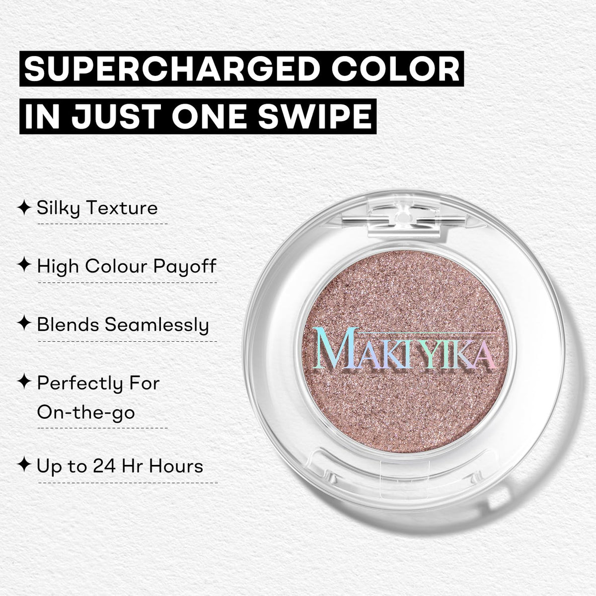 MAKI YIKA Black Red Eyeshadows Dark Red Black Grey Eye Shadows Palette
