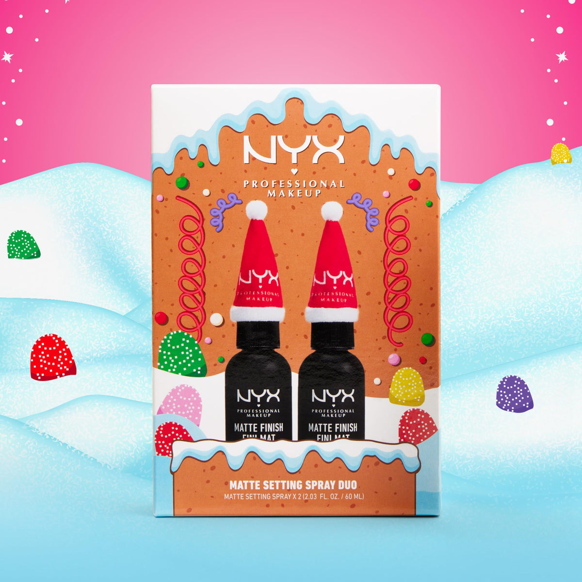 NYX PROFESSIONAL MAKEUP Makeup Setting Spray - Matte Finish, Long-Lasting Face Mist for up to 16HR Wear, Vegan Formula