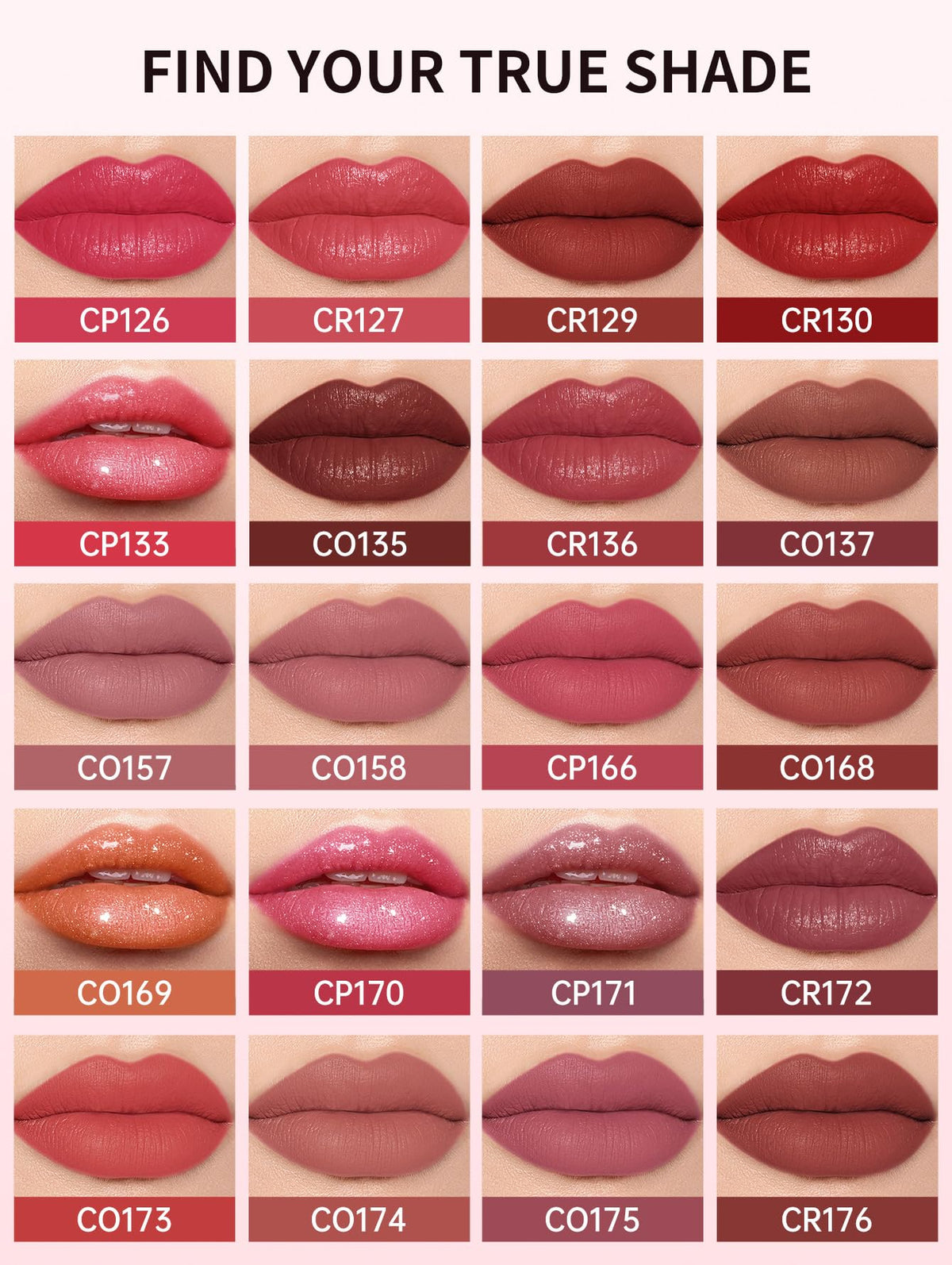 Catkin Semi-Matte Lipstick Hydrating High Impact Color Infused with Vitamin E and Avocado Oil Smooth Soft Texture Long Lasting Matte Finish 129