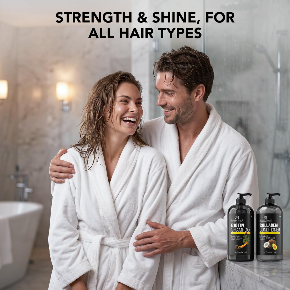 Botanic Hearth Tea Tree Shampoo And Conditioner Set - 16 Fl oz Each
