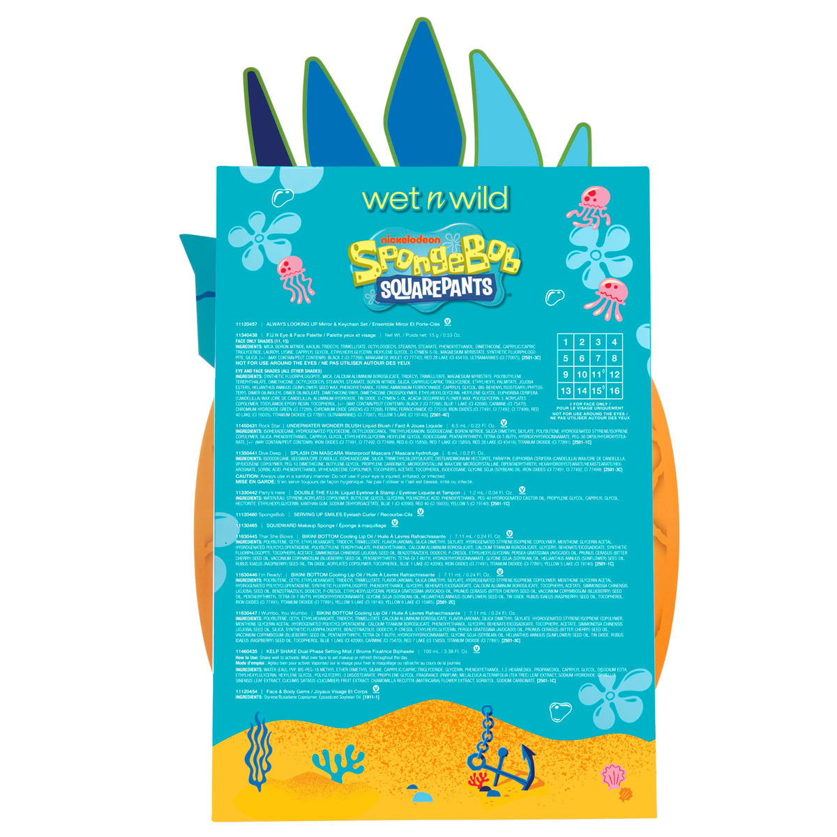 wet n wild Disney Villains PR Box, 14-Piece Makeup & Accessories Collection, Limited Edition Storybook Set, Cruelty-Free