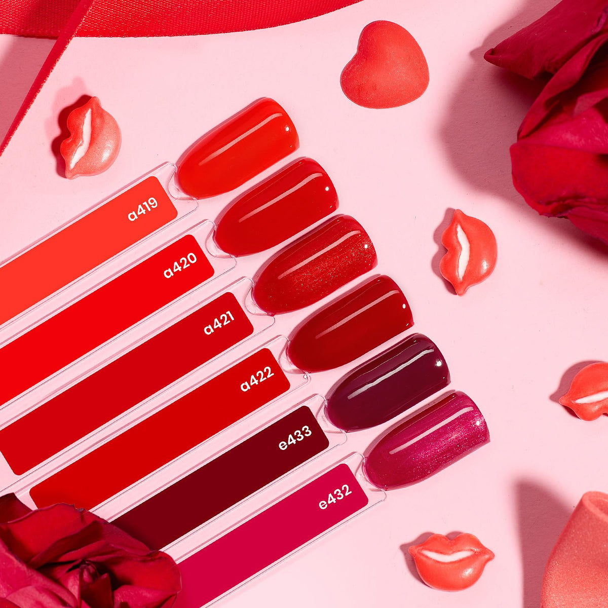 beetles Gel Polish Whispers of Love Jelly Gel Nail Polish Set, 6 Colors