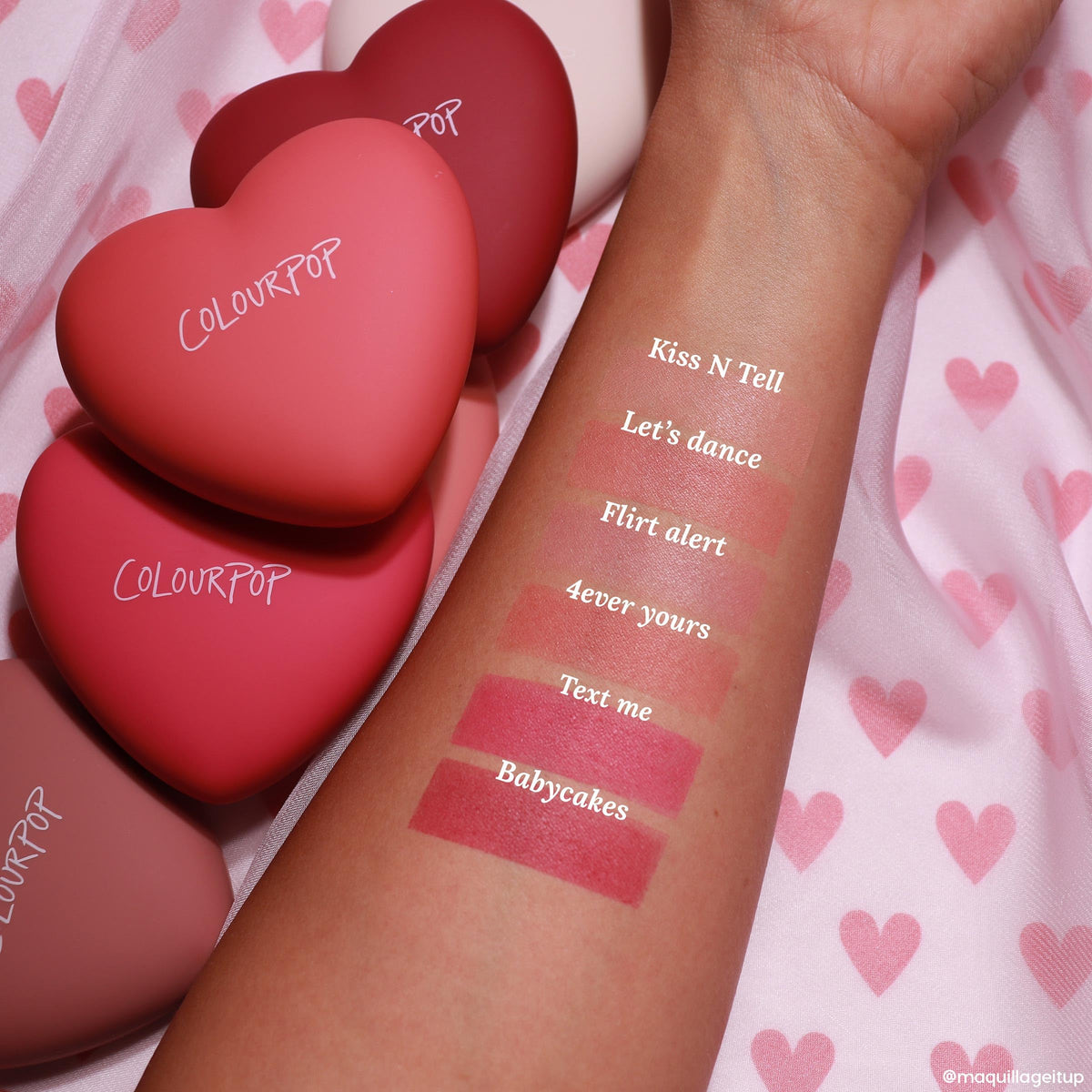 ColourPop Silky Powder Blush - Long-Wear Blush for Cheeks with Medium-Buildable Coverage - Leaves Skin with a Soft, Matte Finish - Kiss N Tell (0.16 oz)