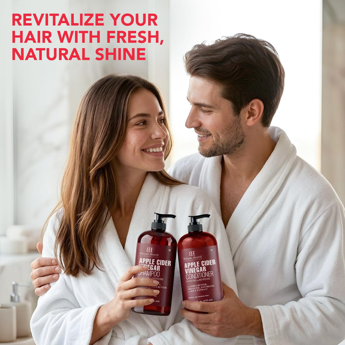 Botanic Hearth Tea Tree Shampoo And Conditioner Set - 16 Fl oz Each