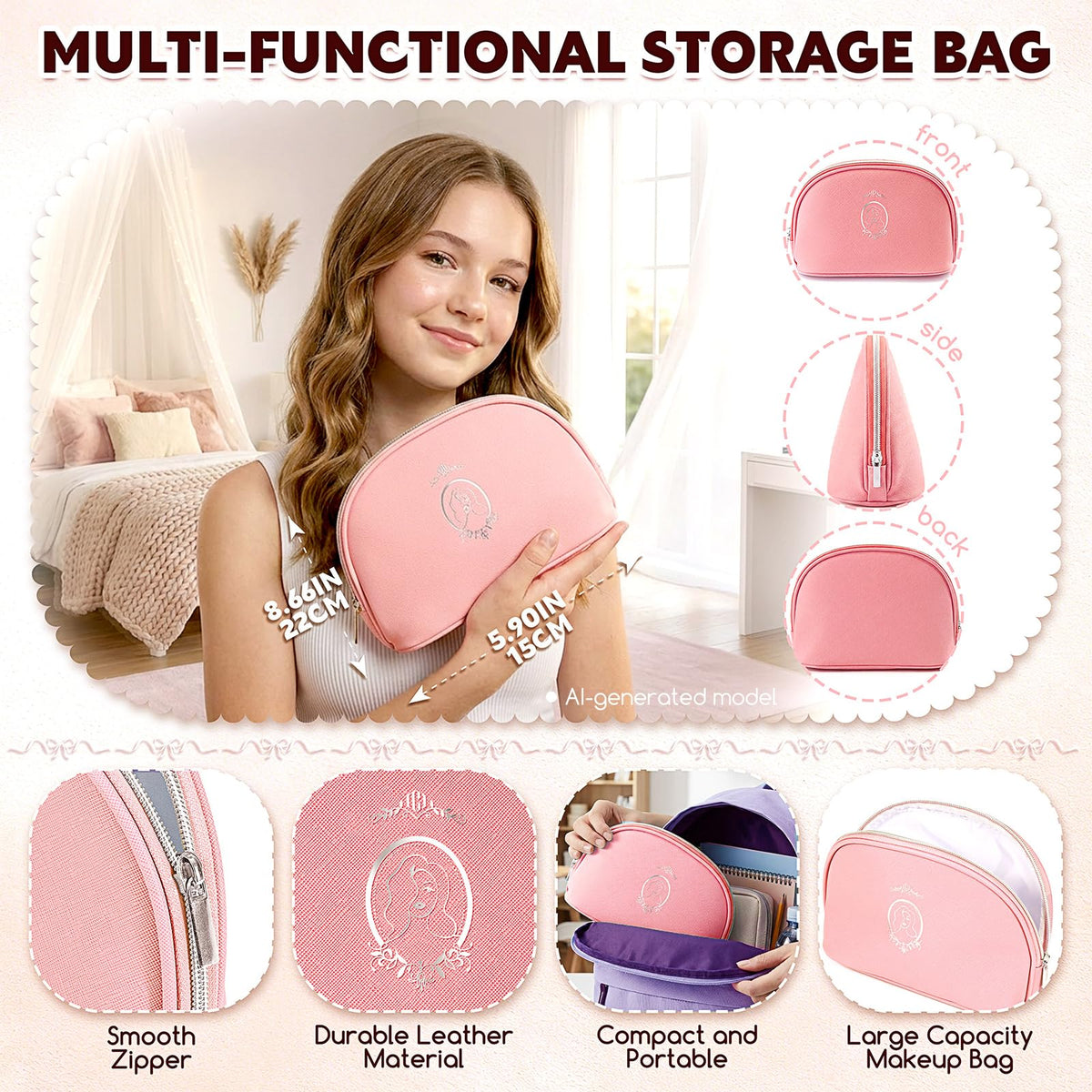 Color Nymph All in One Makeup Kit, Girls Makeup Sets for Teens
