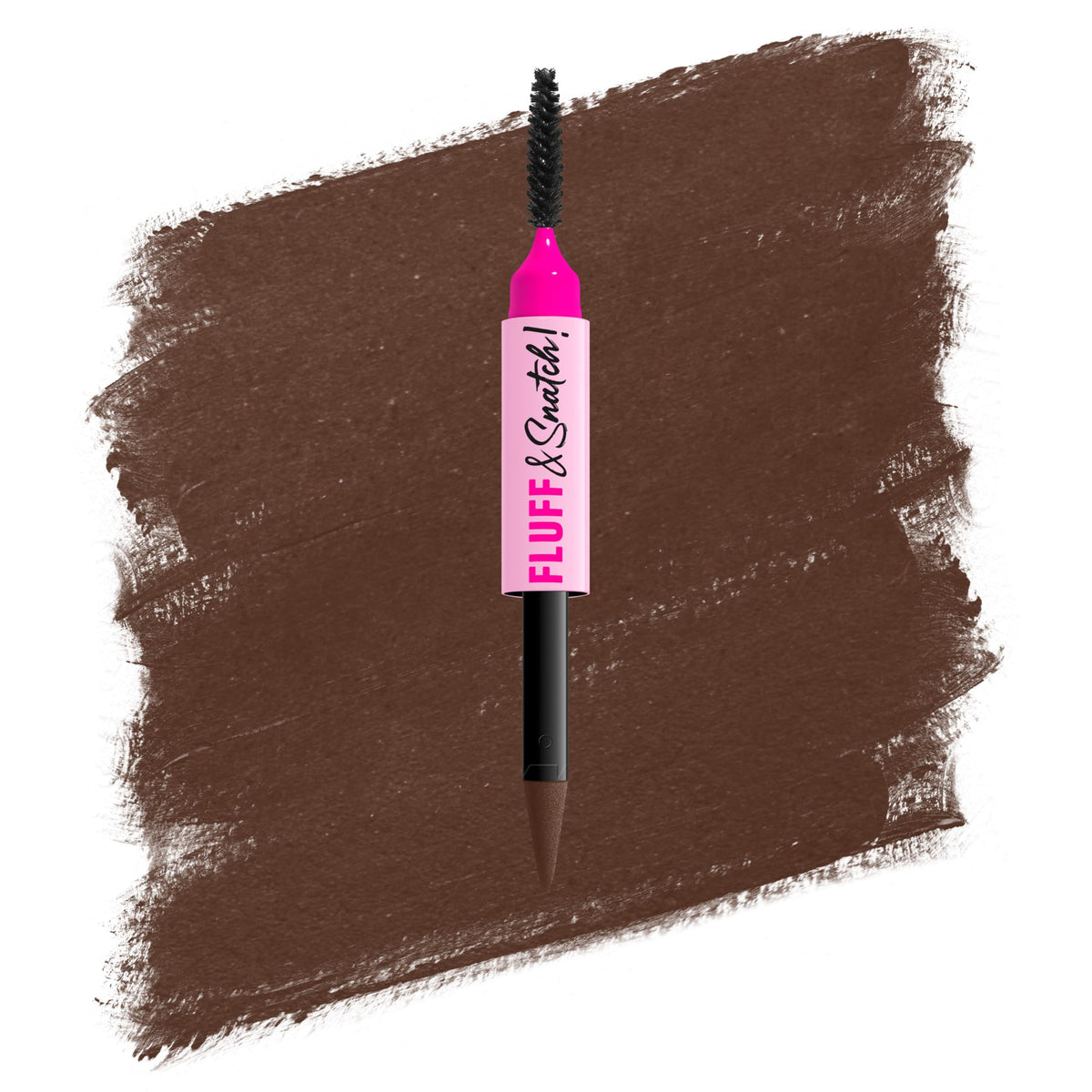 NYX PROFESSIONAL MAKEUP Fluff & Snatch Brow Powder Pen, Cream To Powder Eyebrow Pen For Soft, Defined Brows, Smudge and Transfer-Resistant Formula - Espresso