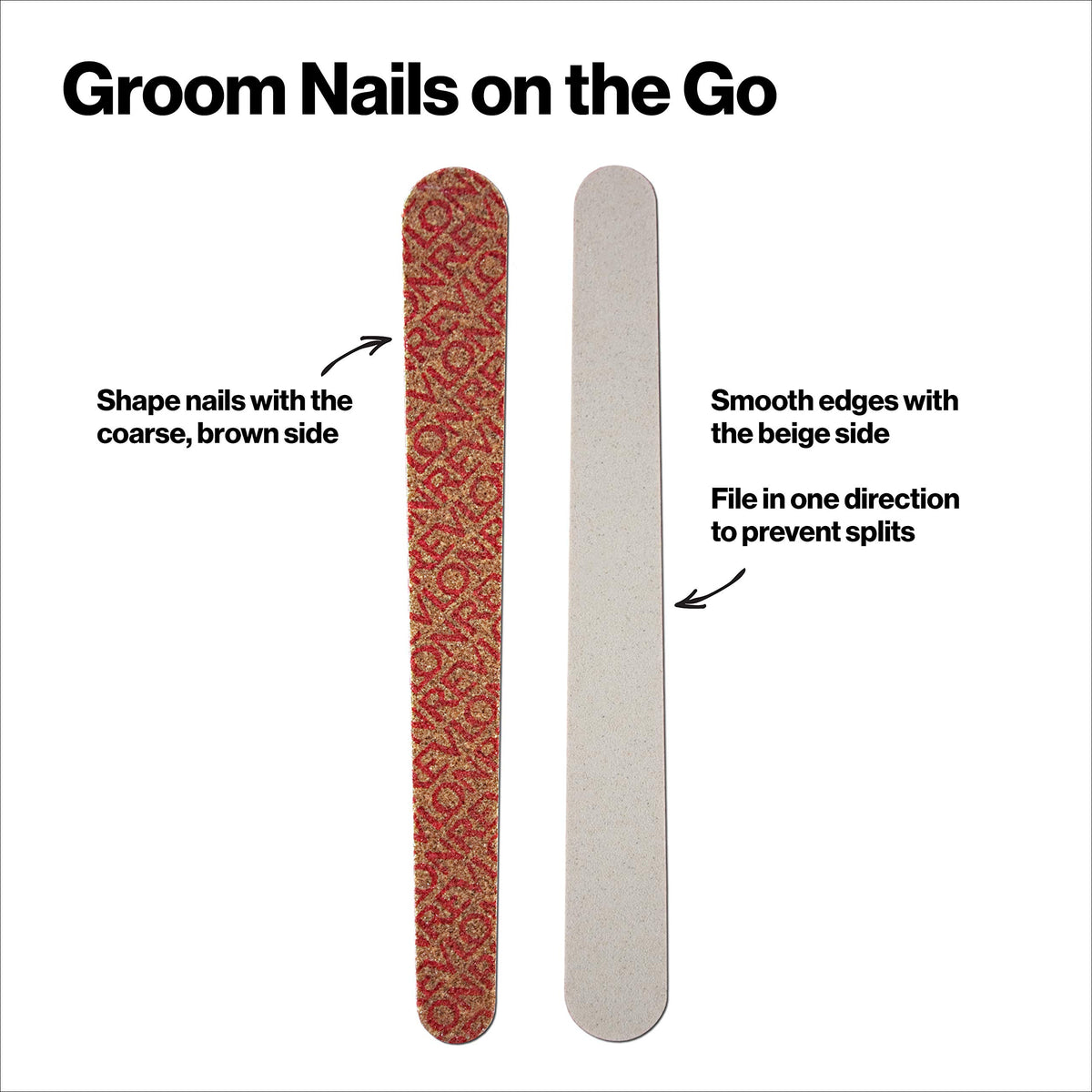Revlon Compact Emery Board Nail Files, 24 Count