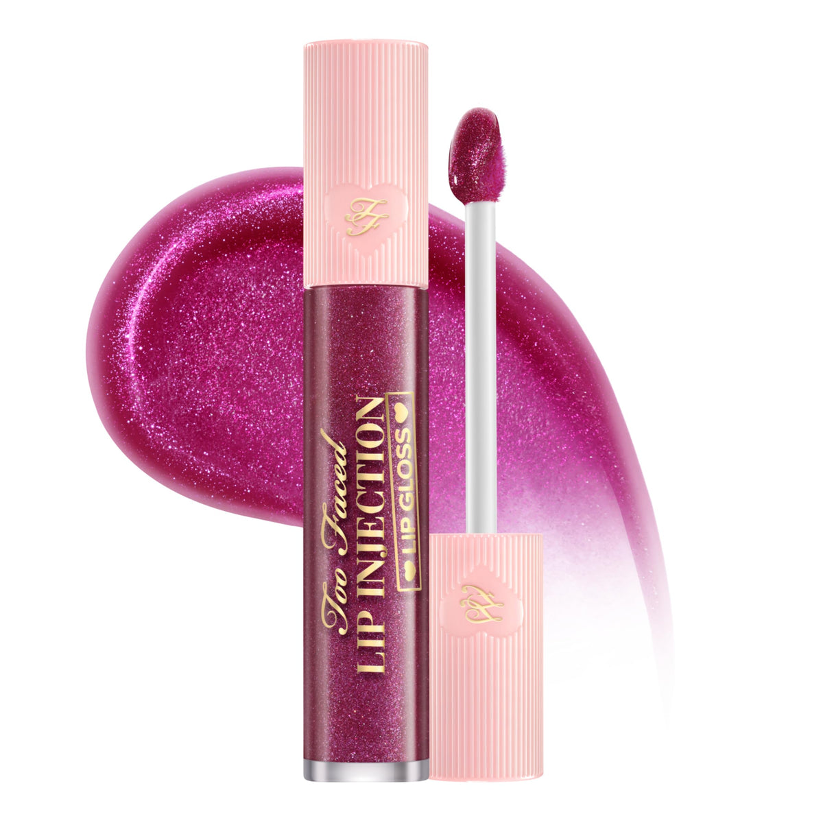 Too Faced Lip Injection Lip Plumper | Hydrating Lip Gloss for Fuller-Looking Lips | Original, Maximum Plump, Cooling Gloss & Plumping Click Formulas