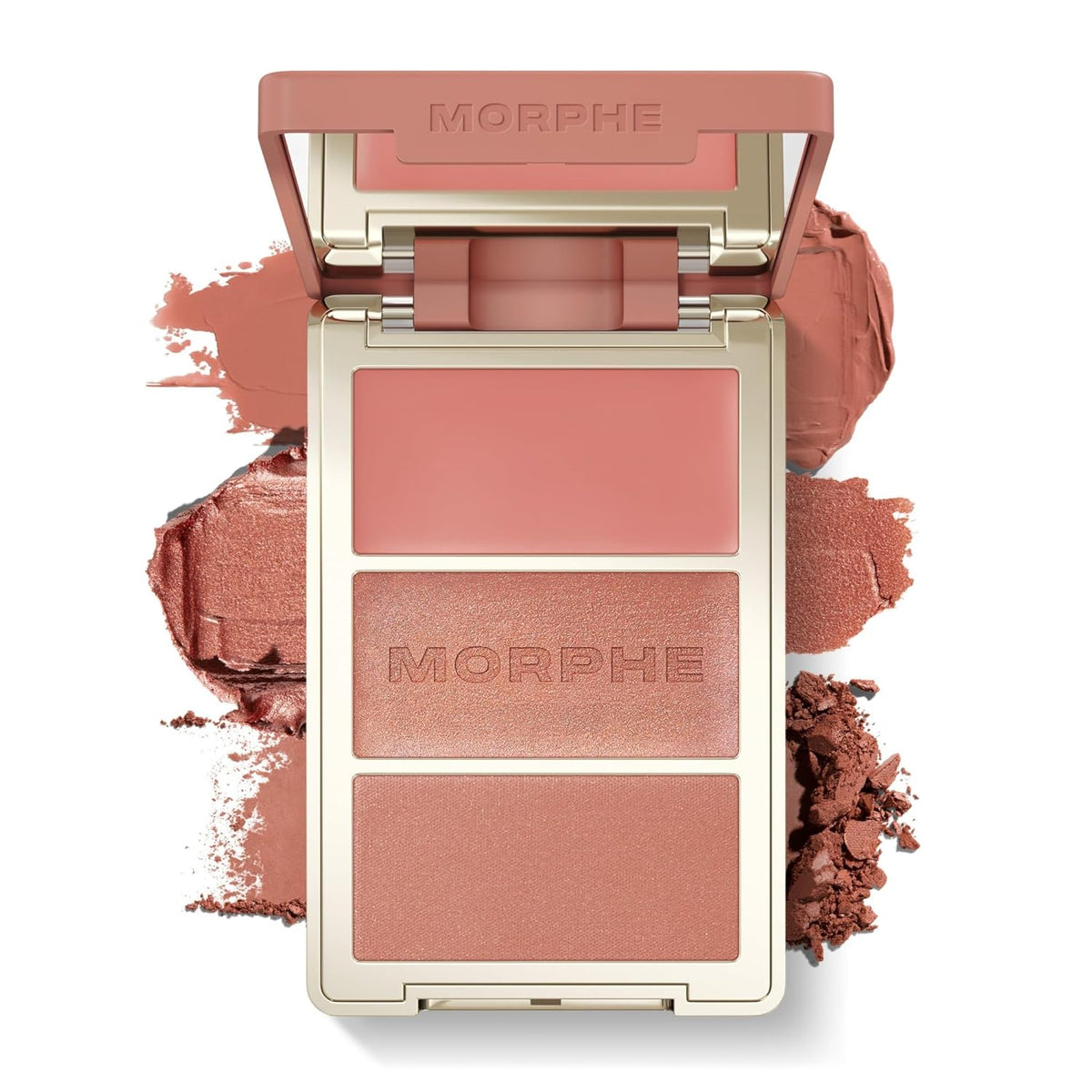 Morphe Cheek Thrills Multi-Finish Face Trio, After Party, 0.38 oz