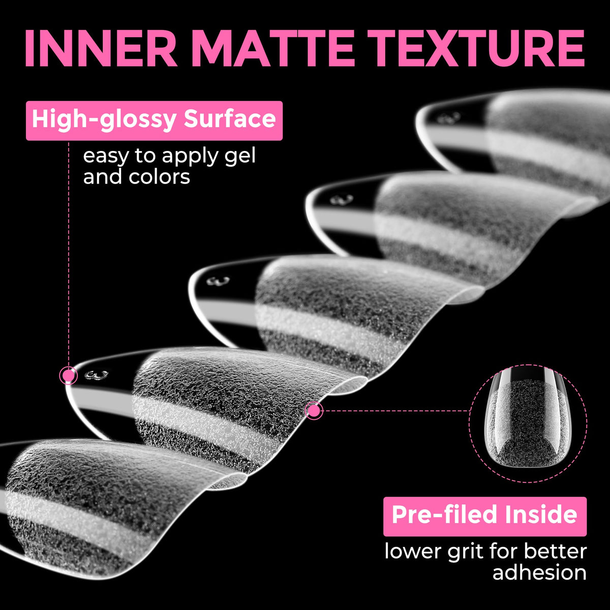 UNA GELLA Solid Nail Glue Super Strong for Press On Nails & Nail Tips 15g