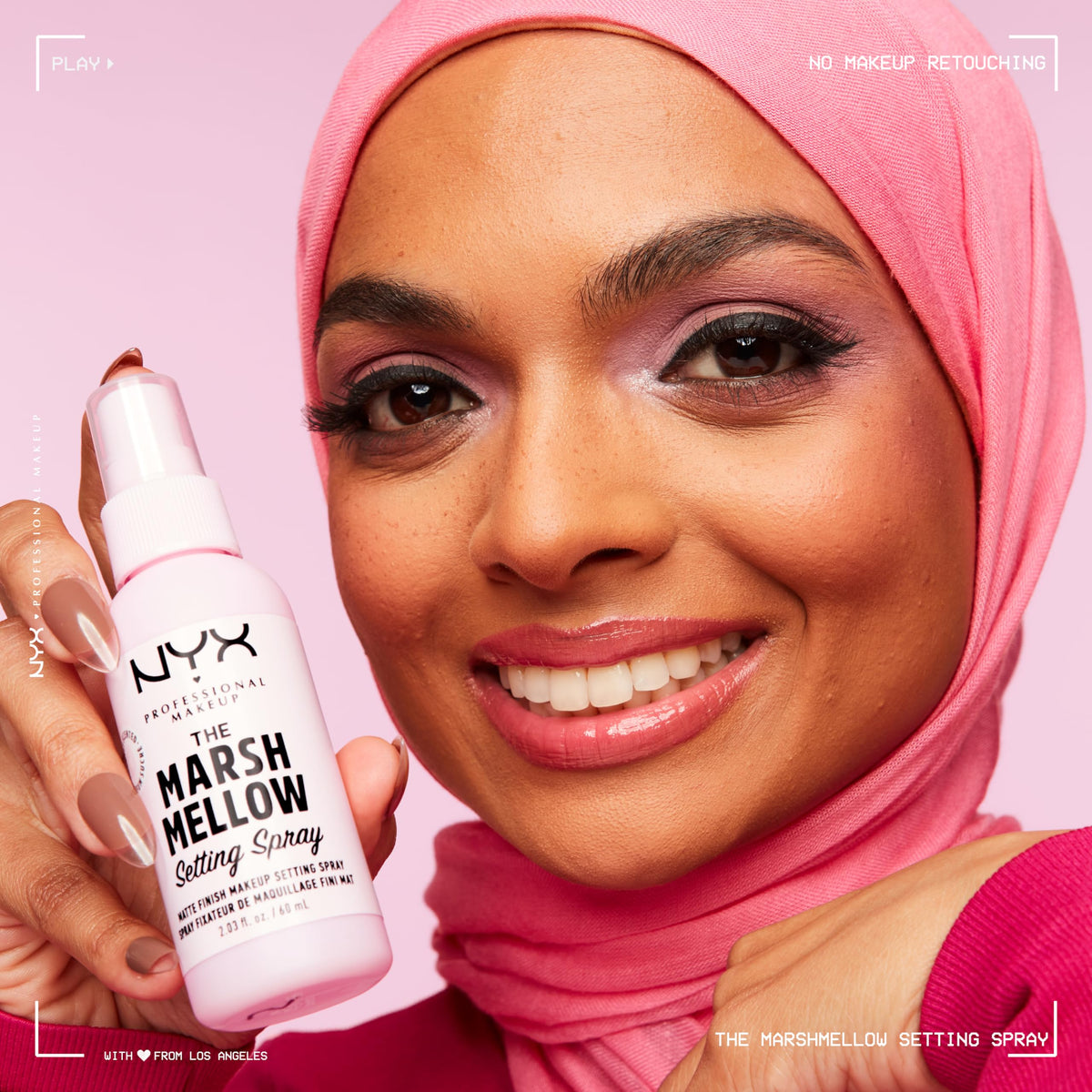 NYX PROFESSIONAL MAKEUP Makeup Setting Spray - Matte Finish, Long-Lasting Face Mist for up to 16HR Wear, Vegan Formula