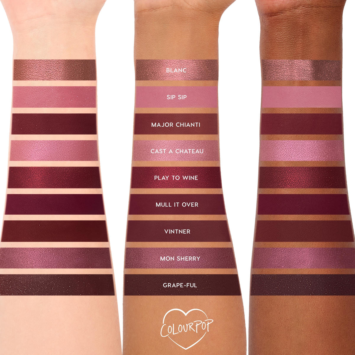 ColourPop Nude Mood Eyeshadow Palette - Brown & Copper Palette with Metallic and Matte Finishes - High-Pigment Eye Makeup with a Long-Wearing Formula (0.3 oz)