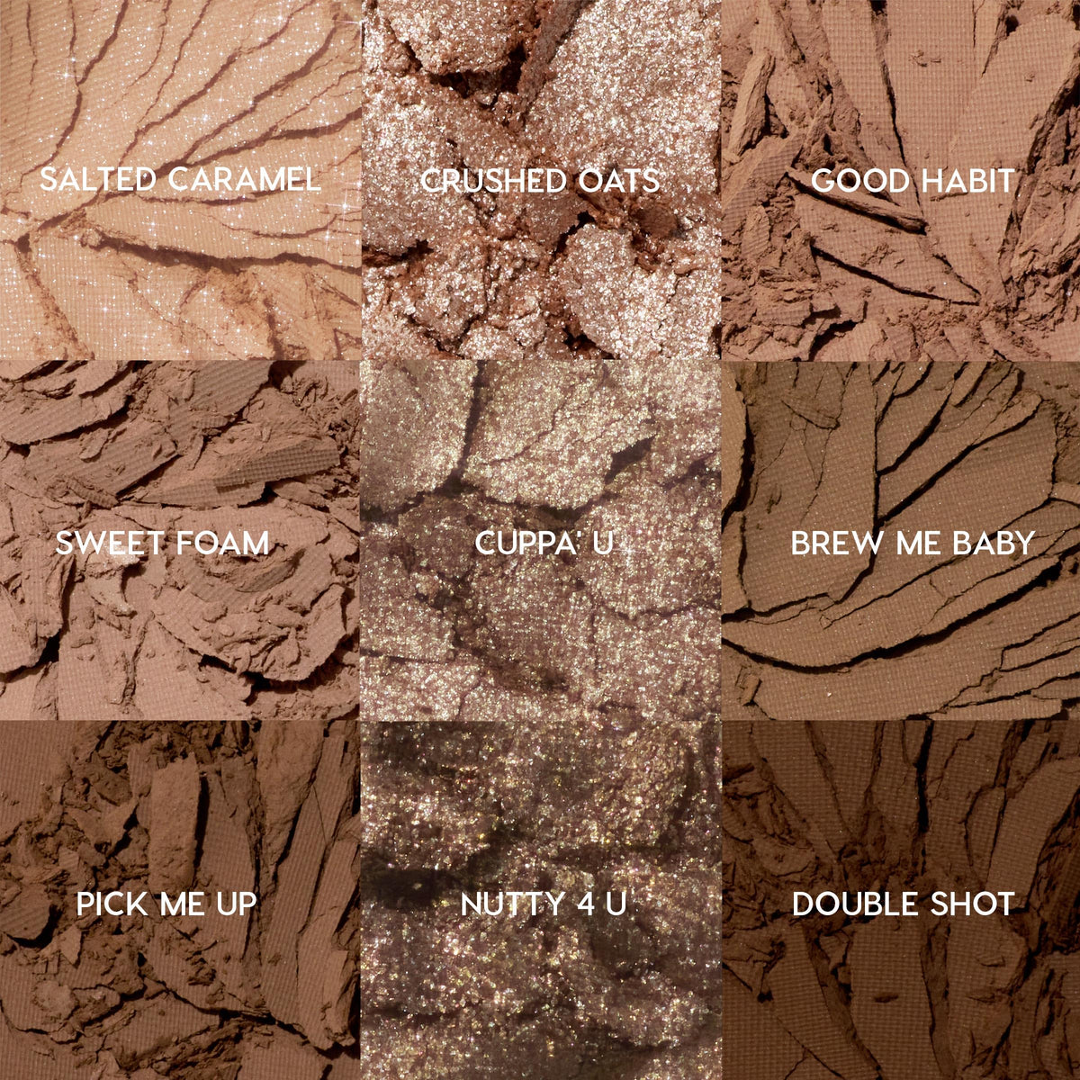 ColourPop Nude Mood Eyeshadow Palette - Brown & Copper Palette with Metallic and Matte Finishes - High-Pigment Eye Makeup with a Long-Wearing Formula (0.3 oz)