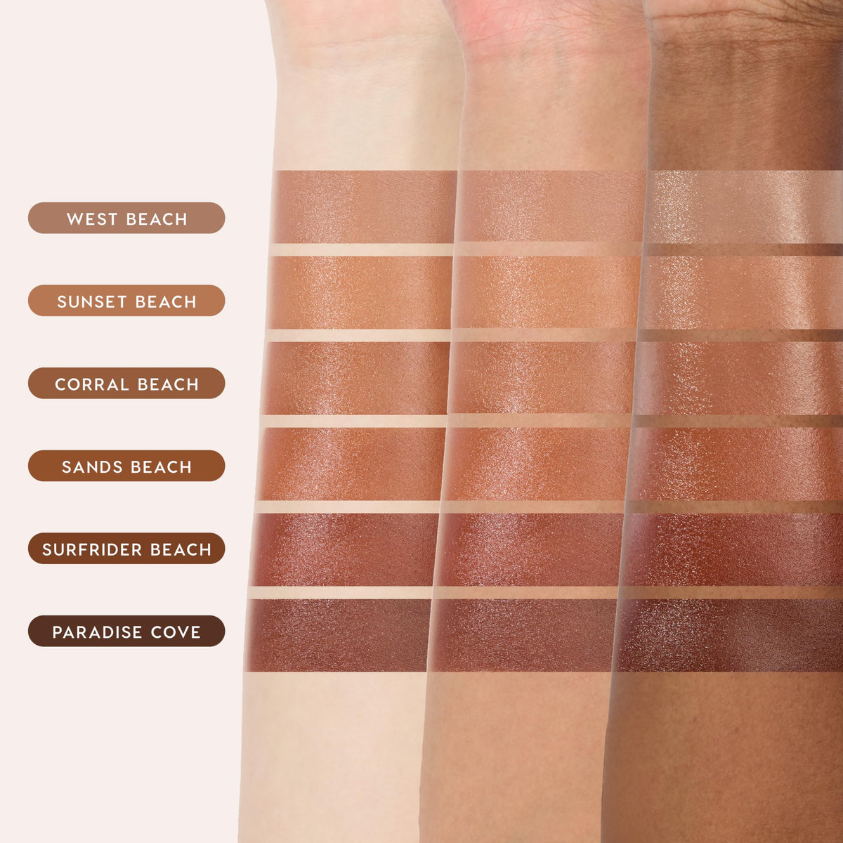 ColourPop Liquid Bronzer for Face - Buildable, Lightweight Liquid Contour + Makeup Bronzer - Blendable, Hydrating Formula with Squalane + Vitamin E - Cool Toned Neutral Tan, West Beach (0.27 oz)