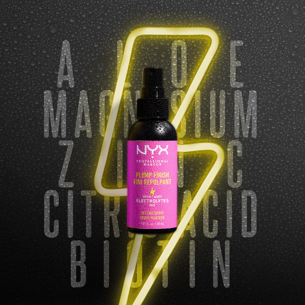 NYX PROFESSIONAL MAKEUP Makeup Setting Spray - Matte Finish, Long-Lasting Face Mist for up to 16HR Wear, Vegan Formula