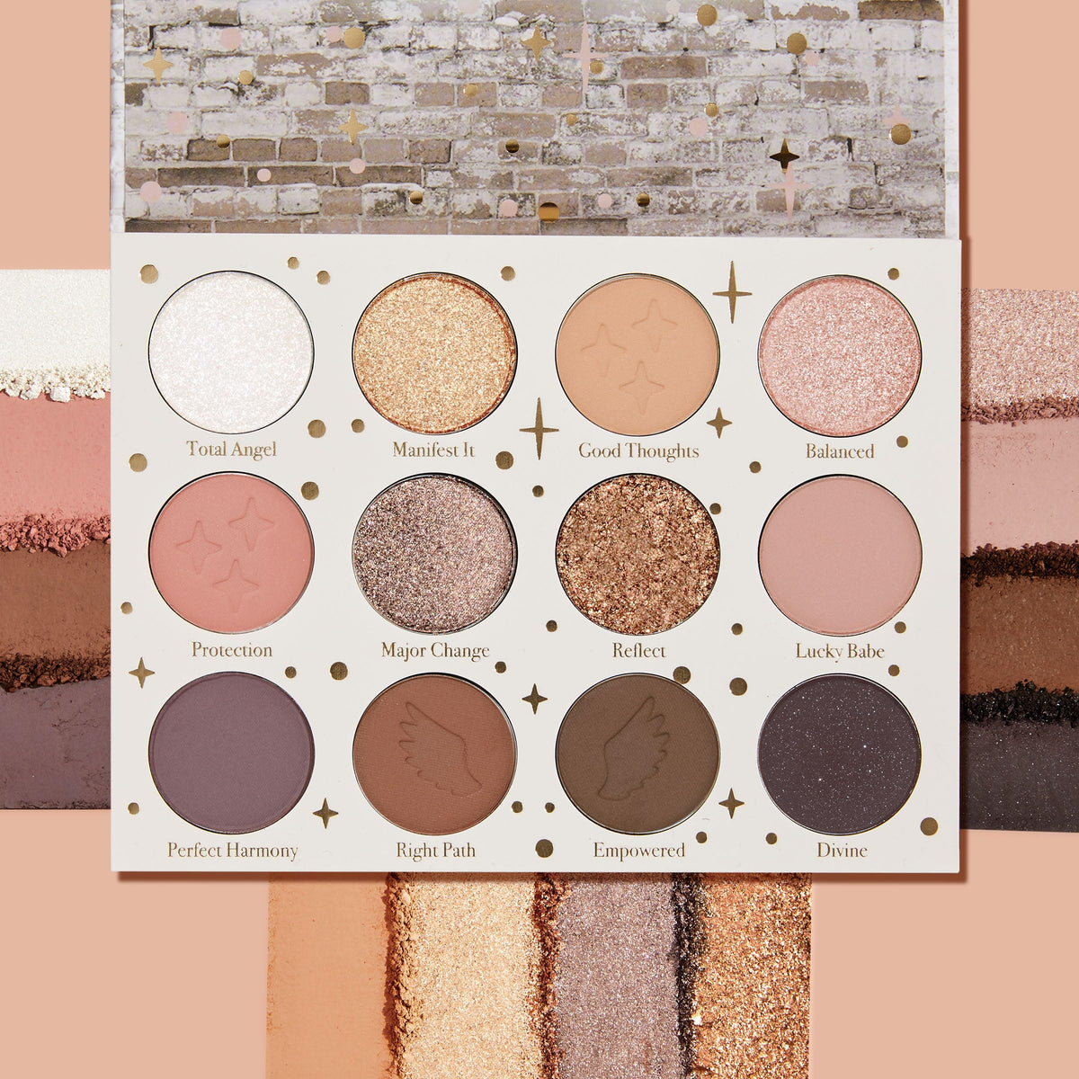 ColourPop Eyeshadow Palette - Eye Makeup Palette with Matte, Metallic, Matte Sparkle & Glitter Finishes - High-Pigment Eye Makeup with a Long-Wearing Formula - Cloud 9 (0.49 oz)
