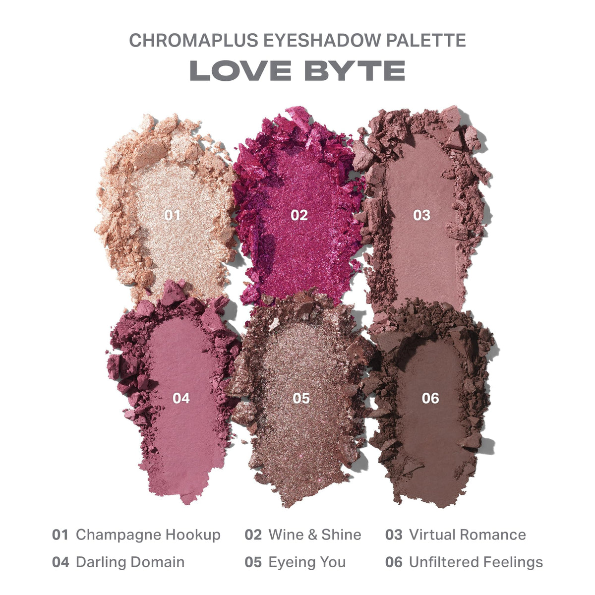 Morphe ChromaPlus 6-Pan Eyeshadow Palette - High Pigment Eye Makeup with Shimmer, Matte & Metallic Eye Shadow - Neutral Eyeshadow Makeup Collection for All-Day Wear - Outer Spice (0.26 oz)