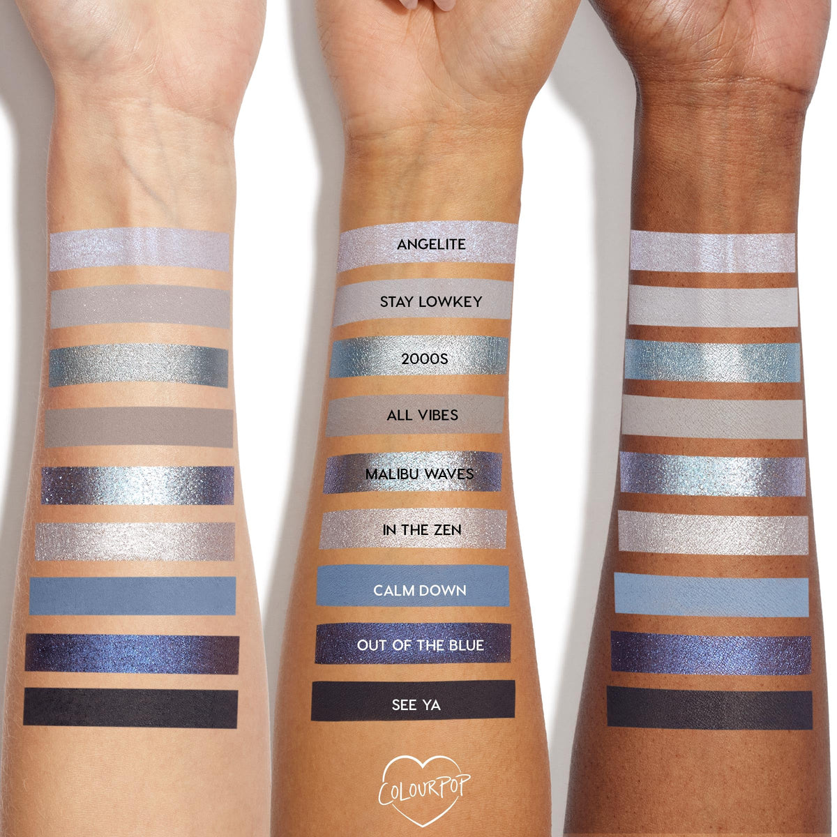 ColourPop Nude Mood Eyeshadow Palette - Brown & Copper Palette with Metallic and Matte Finishes - High-Pigment Eye Makeup with a Long-Wearing Formula (0.3 oz)