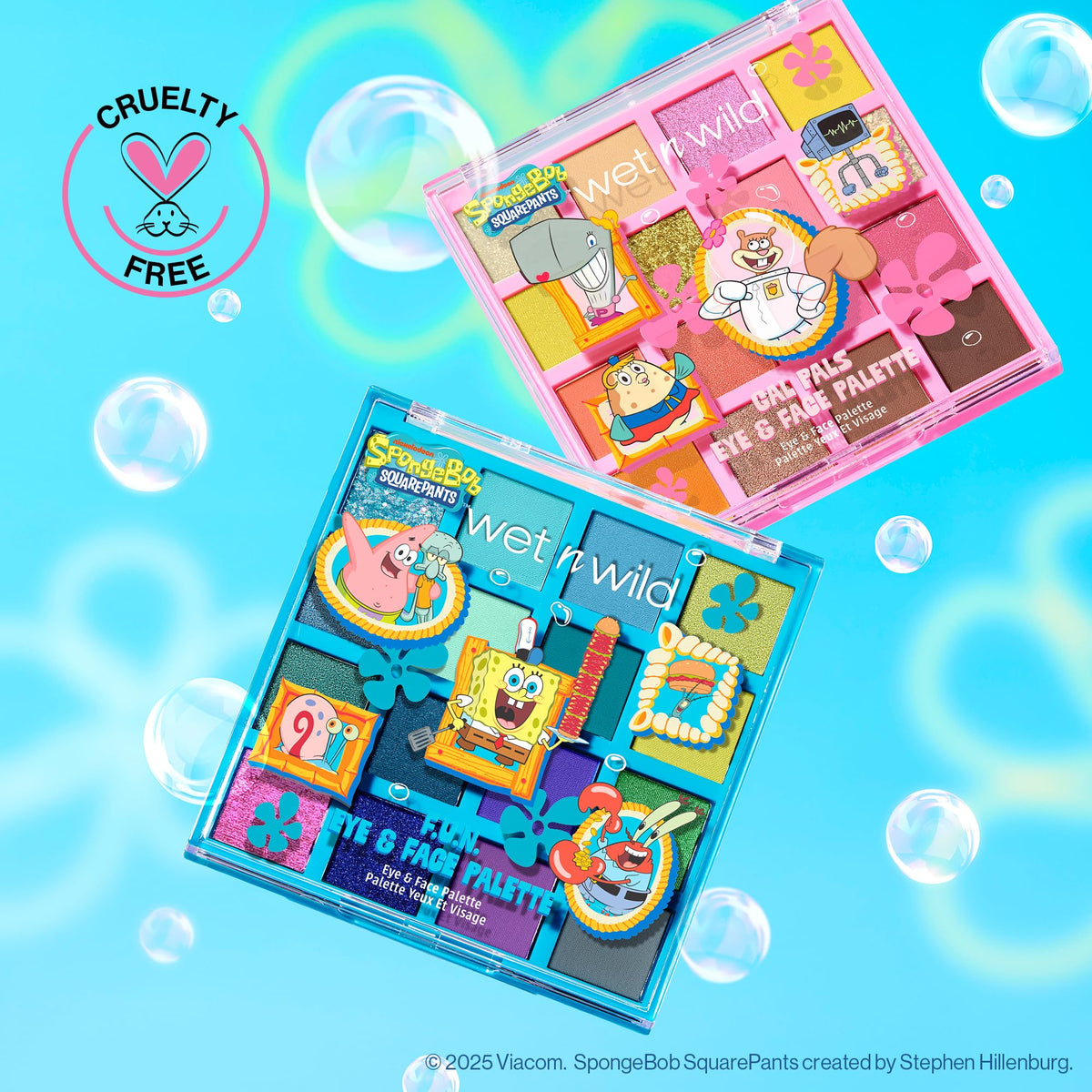wet n wild My Melody and Kuromi Eye & Face Palette - Cozy Cuteness