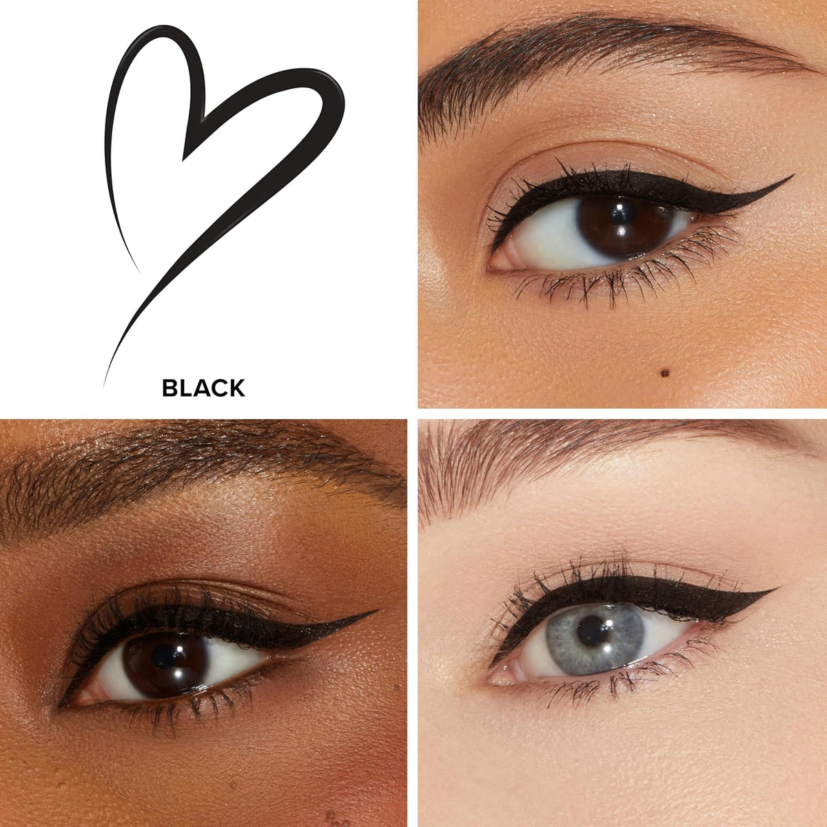 Too Faced Better Than Sex Easy Glide Liquid Eyeliner | Flake & Waterproof Liquid Eyeliner For Intense Pigment, 0.02 Fl Oz