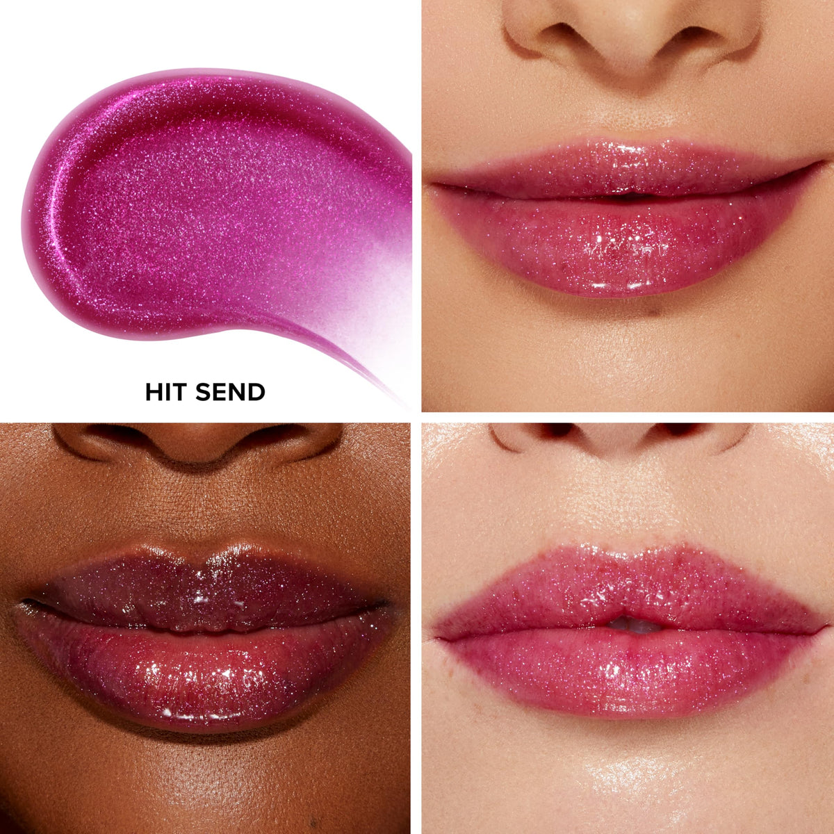 Too Faced Lip Injection Lip Plumper | Hydrating Lip Gloss for Fuller-Looking Lips | Original, Maximum Plump, Cooling Gloss & Plumping Click Formulas