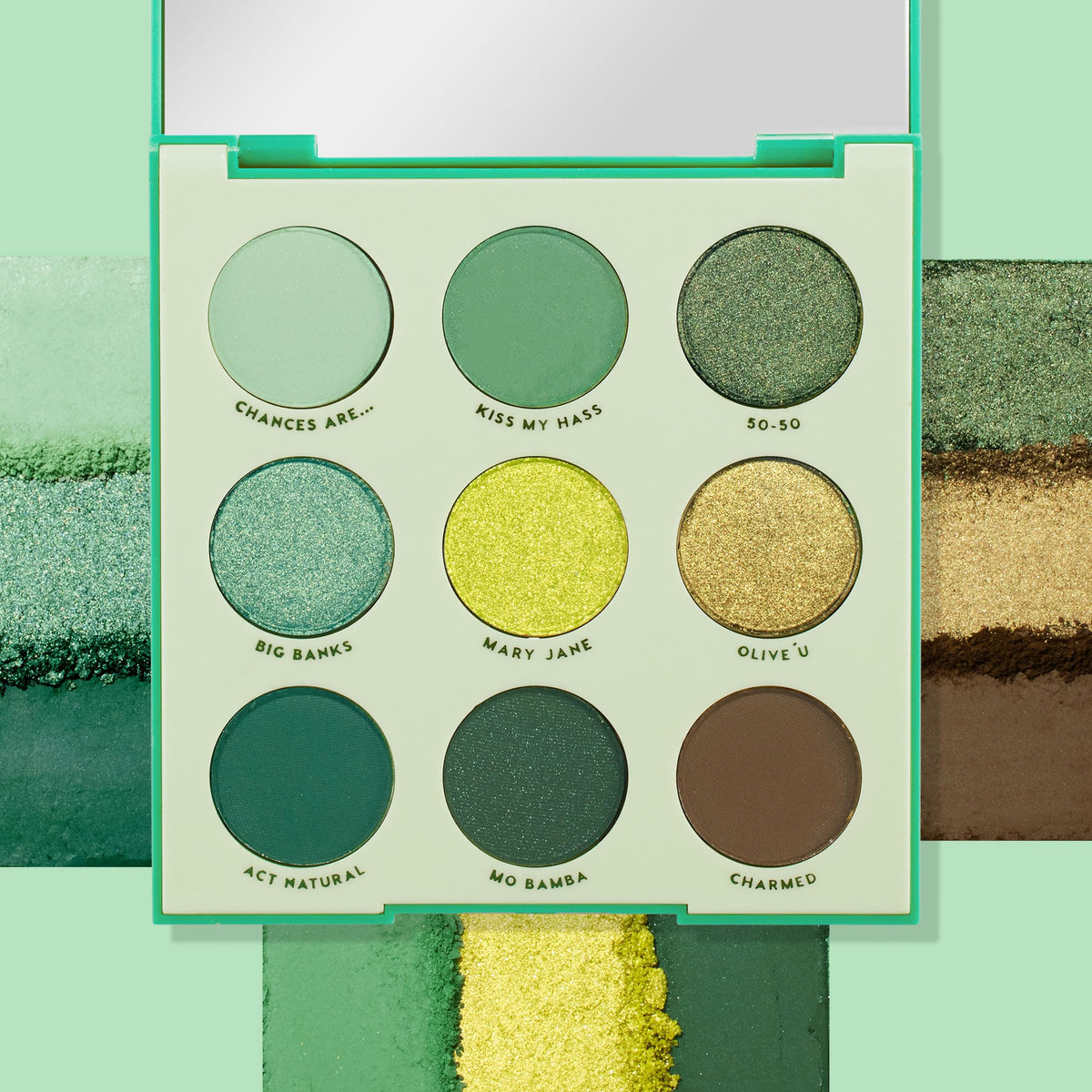 ColourPop Nude Mood Eyeshadow Palette - Brown & Copper Palette with Metallic and Matte Finishes - High-Pigment Eye Makeup with a Long-Wearing Formula (0.3 oz)