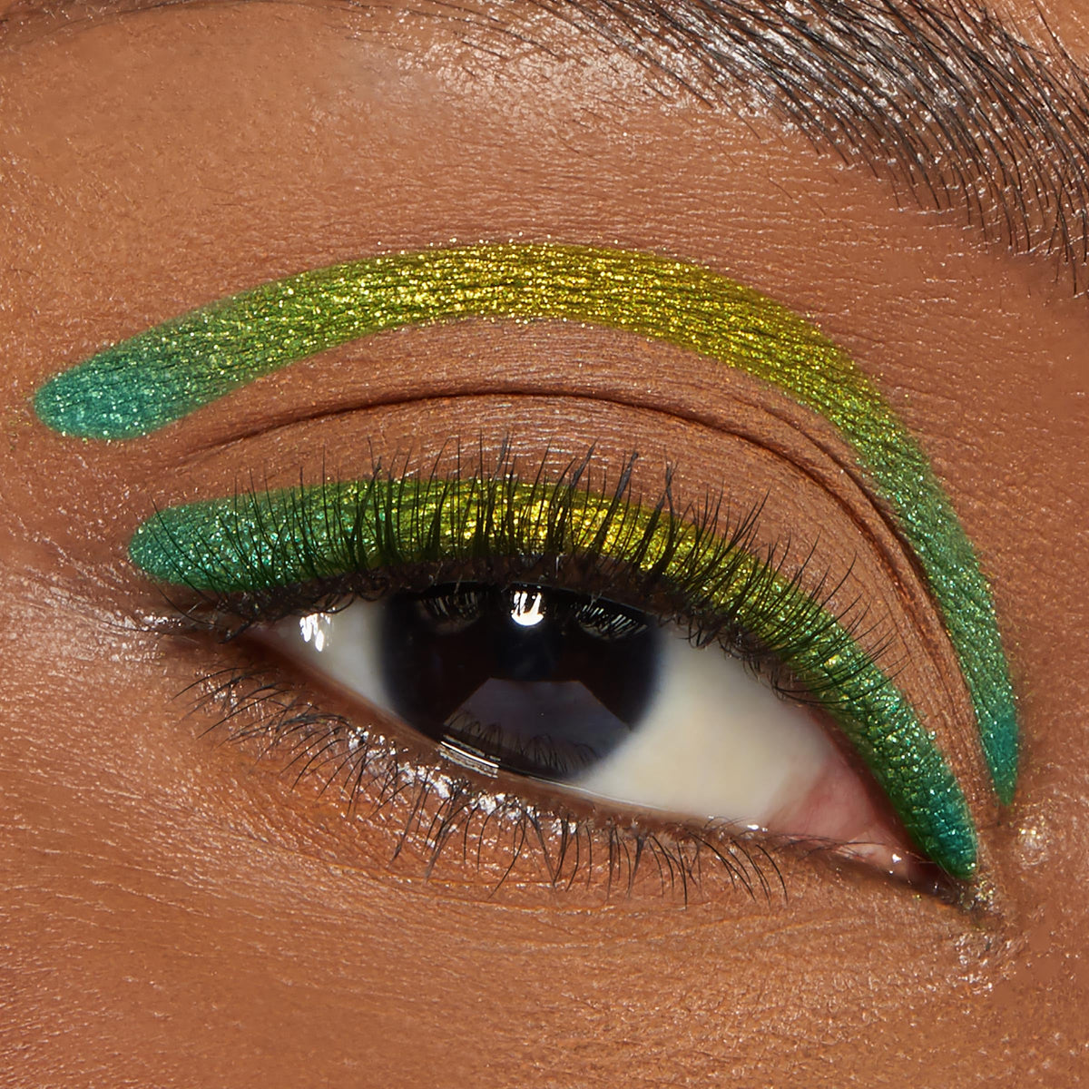 ColourPop Crème Gel Waterproof Chrome Eyeliner - 18HR Wear, Ultra-Pigmented Eyeliner Pencil with Matte & Metallic Finishes - Smudge-Proof, Vegan & Cruelty-Free - Power Trip (0.01 oz)