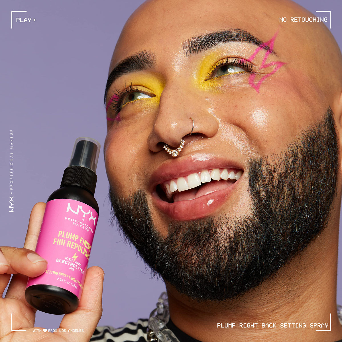 NYX PROFESSIONAL MAKEUP Makeup Setting Spray - Matte Finish, Long-Lasting Face Mist for up to 16HR Wear, Vegan Formula