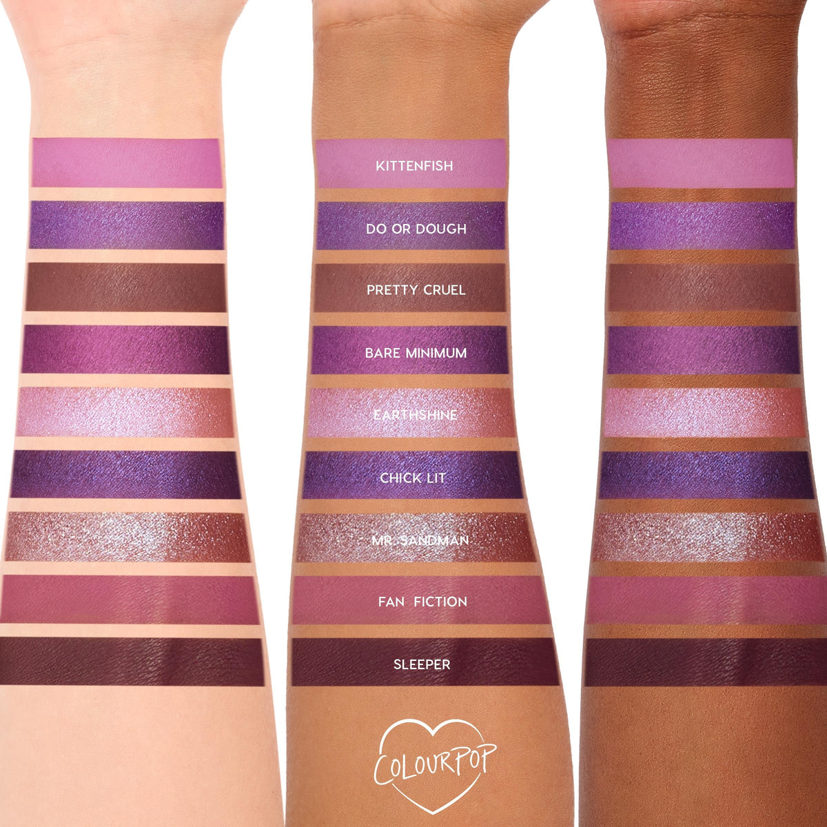 ColourPop Nude Mood Eyeshadow Palette - Brown & Copper Palette with Metallic and Matte Finishes - High-Pigment Eye Makeup with a Long-Wearing Formula (0.3 oz)
