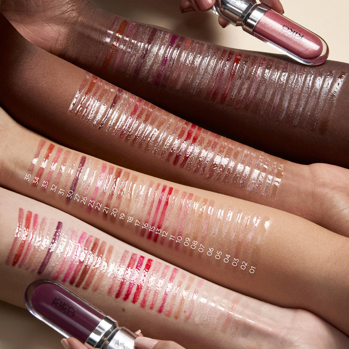 Kiko Milano 3D Hydra Lip Gloss, Hydrating Lipgloss