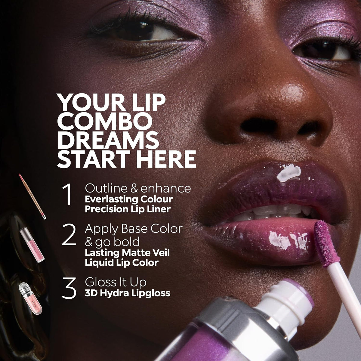 Kiko Milano 3D Hydra Lip Gloss, Hydrating Lipgloss