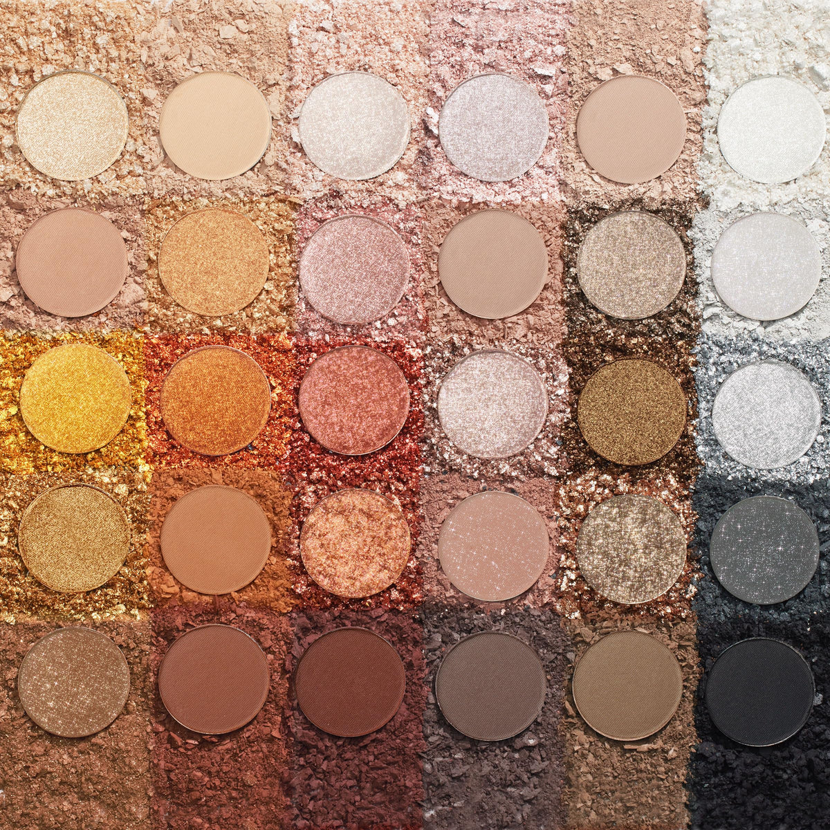 ColourPop Stone Cold Fox Eyeshadow Palette - 30 Pan Cool Tone Eye Makeup Palette with Matte & Metallic Finishes - High-Pigment Eye Makeup with a Long-Wearing Formula (1.16 oz)