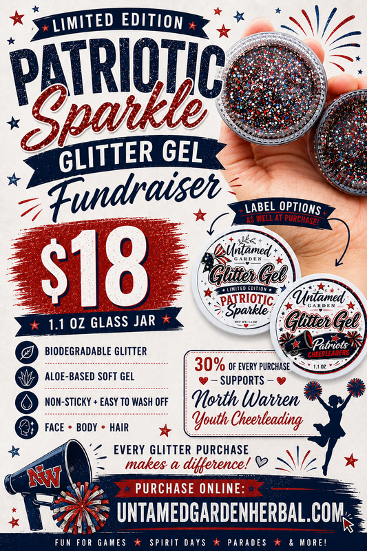 Patriotic Sparkle Glitter Gel